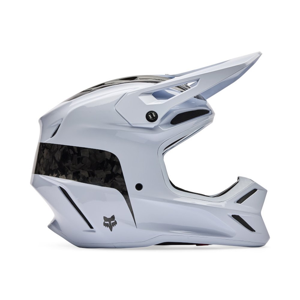 FOX V3 RS FRACTURE Motocross Helm Weiss