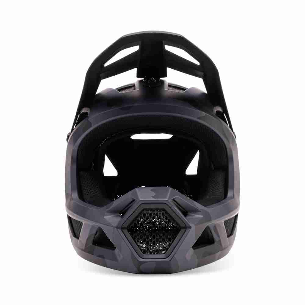 FOX RAMPAGE CAMO Fullface MTB Helm Schwarz Camo