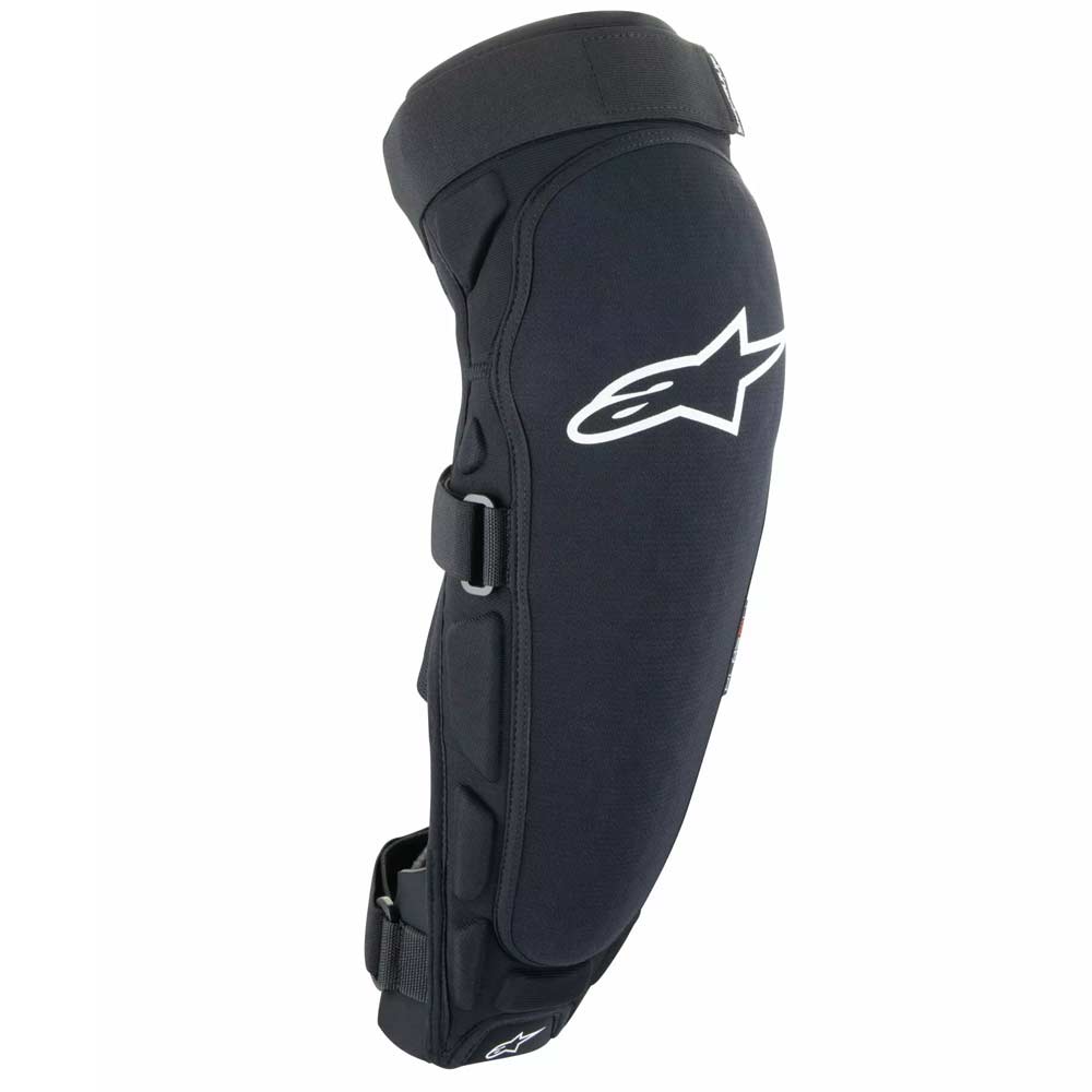 ALPINESTARS A-Impact Plasma Pro Knie- Schienbeinprotektoren schwarz weiss ALPINESTARS A-Impact Plasma Pro Knie- Schienbeinprotektoren schwarz weiss