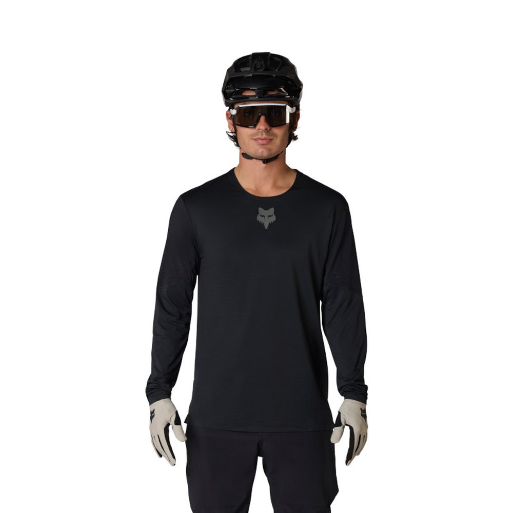 FOX FLEXAIR LS JERSEY langärmlig Schwarz