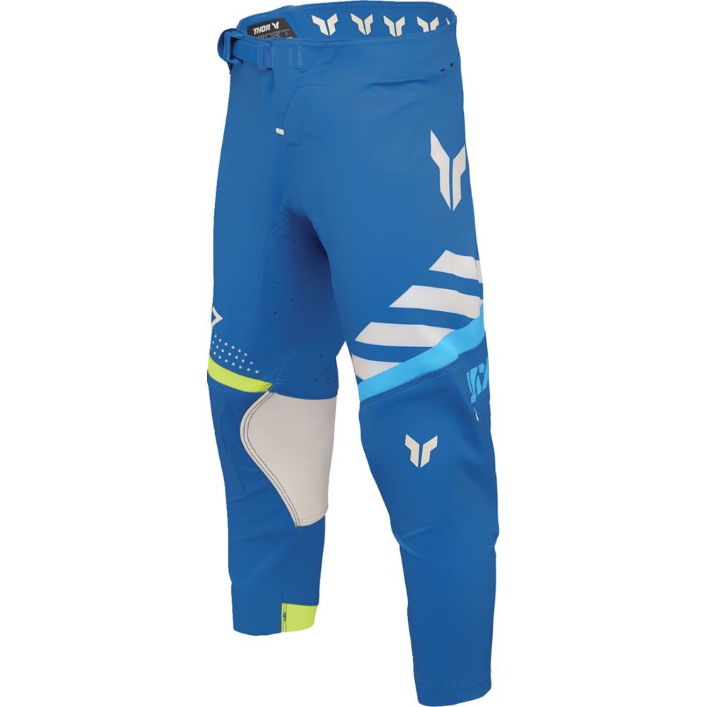 THOR Sportmode Synth Youth Kinder Motocross Hose blau