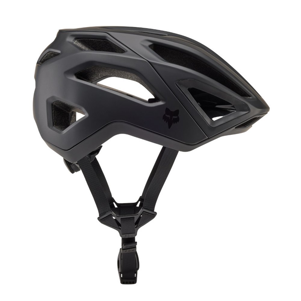 FOX CROSSFRAME PRO MATTE BLACK Halbschale Gravel/Cross-Helm Matt Schwarz