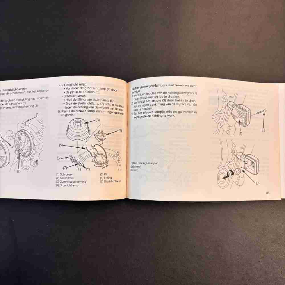 HONDA SLR 650 37MAK1GDFI 1997 1998 Fahrer Handbuch gebraucht