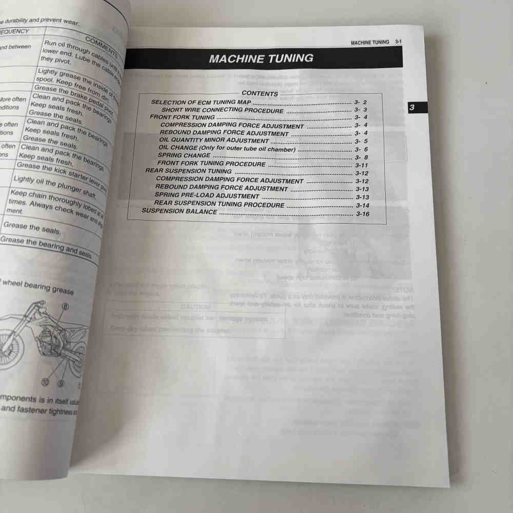 SUZUKI RM-Z 250 2010 99011-49H50-01A Motorrad-Handbuch gebraucht