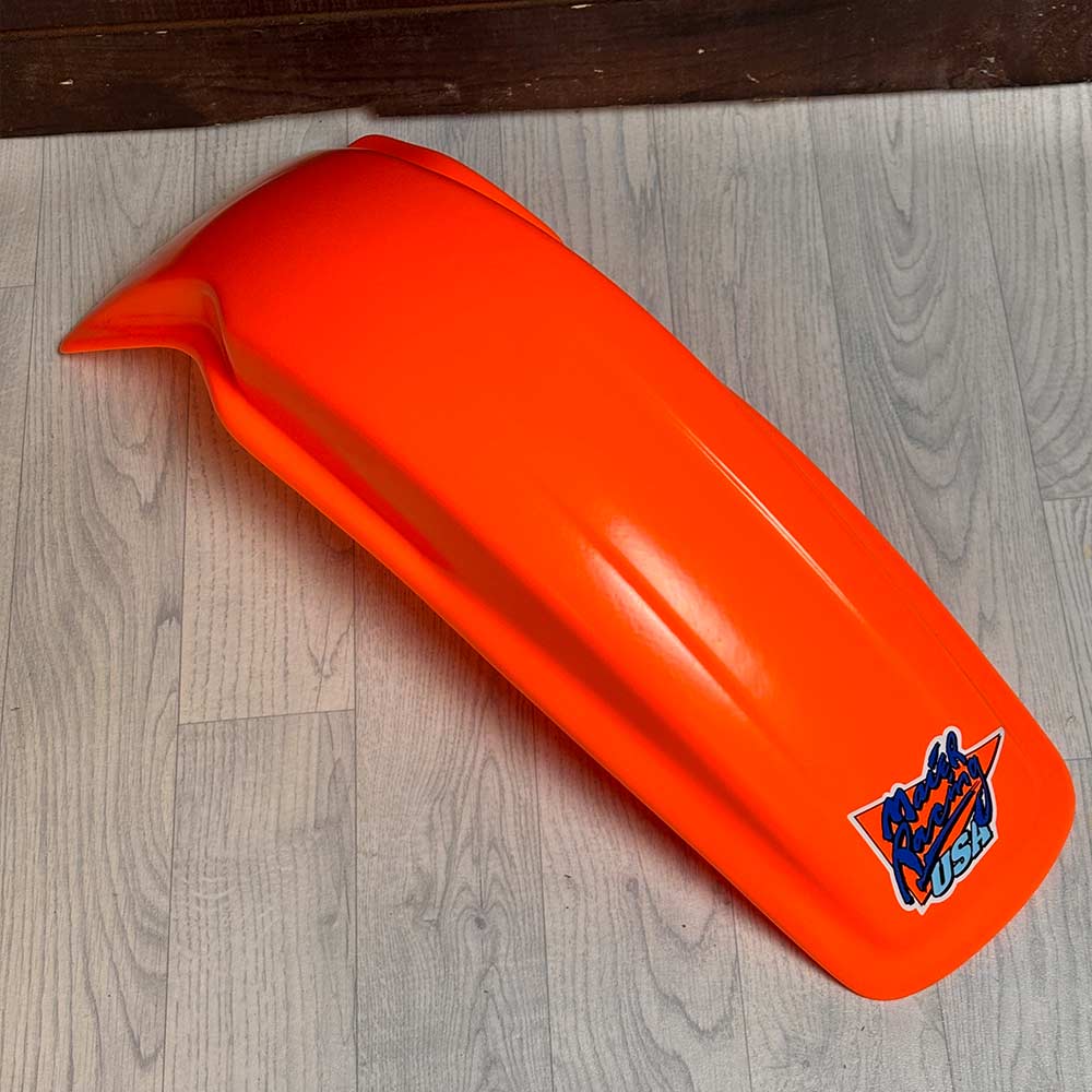 MAIER 14390 Kotflügel hinten orange passend für KTM 125/250/500 87-88 / KTM 250 89