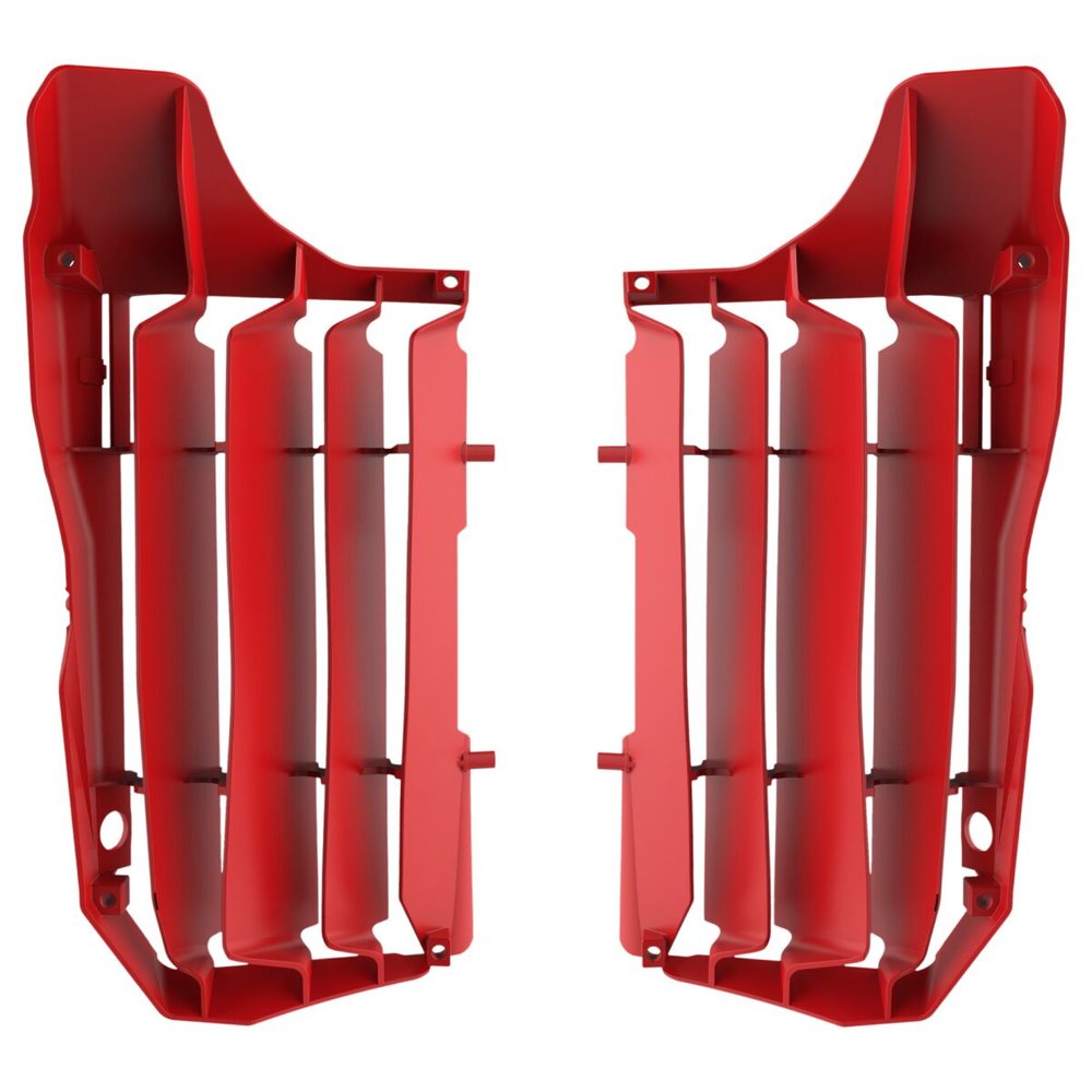 POLISPORT Kühlergrills Honda CRF 250 20- rot