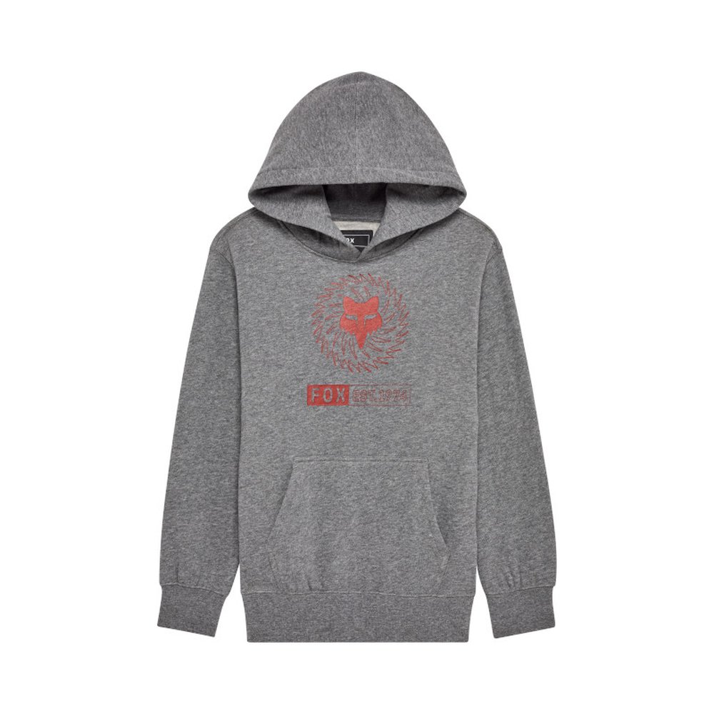 FOX YTH KAIROS FLEECE PO Hoodie Kapuzen Pullover Heather Graphite