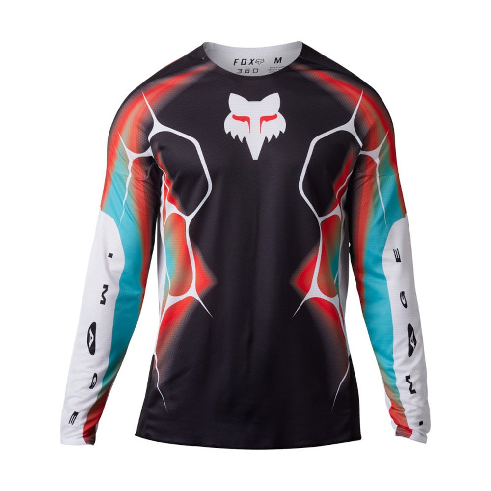 FOX 360 SYZ JERSEY Schwarz/Weiss
