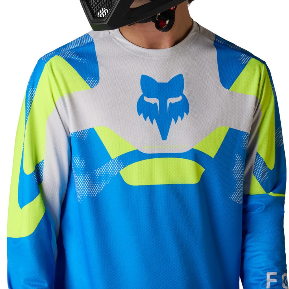 FOX RANGER LS JERSEY TACTILE langärmlig Blau Jewel