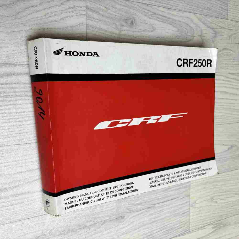 HONDA CRF 250 R 2014 3RKRN670 00X3R-KRN-6700 Motorrad-Handbuch gebraucht