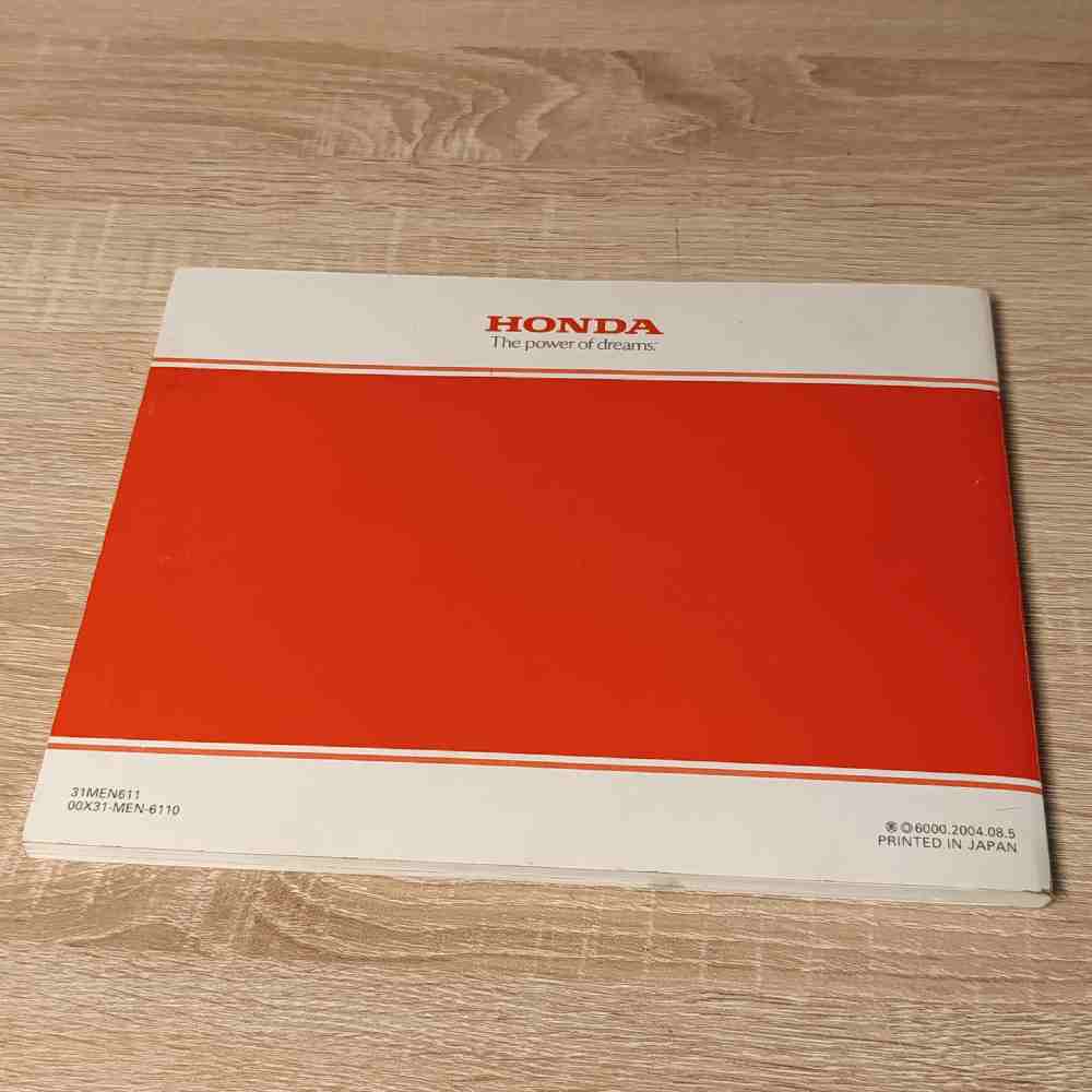 HONDA CRF450R 2005 31MEN611 00X31-MEN-6110 Motorrad-Hanbuch gebraucht