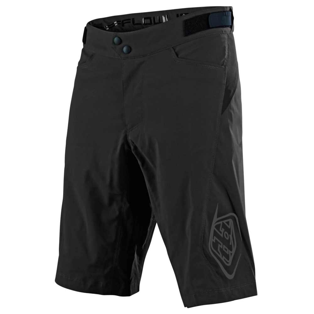 TROY LEE DESIGNS FLowline Shell Solid Youth Kinder MTB Shorts schwarz TROY LEE DESIGNS FLowline Shell Solid Youth Kinder MTB Shorts schwarz
