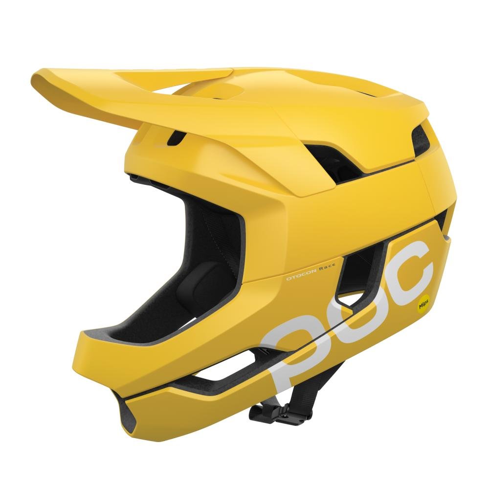 POC Otocon Race Mips MTB Helm aventurine gelb matt