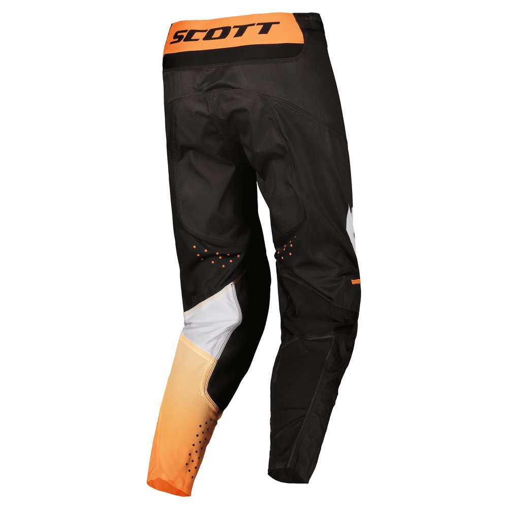 SCOTT Motocross Hose Podium Pro caviar schwarz/shocking orange SCOTT Motocross Hose Podium Pro caviar schwarz/shocking orange