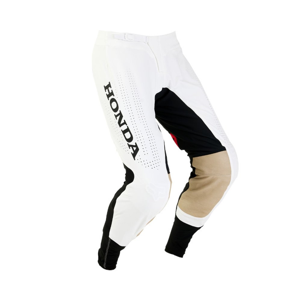 FOX FLEXAIR HONDA PANT Motocross Hose Schwarz/Weiss