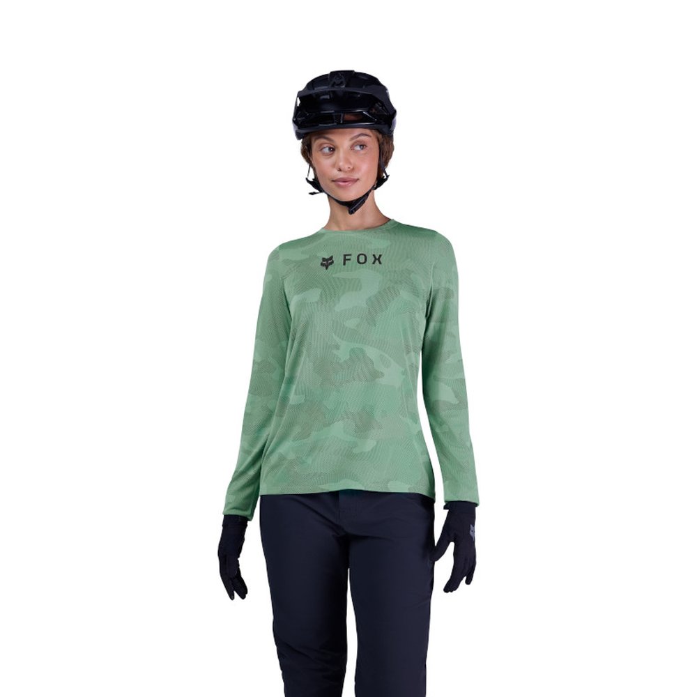 FOX WOMEN RANGER TRU DRI MTB Jersey langärmlig Pine