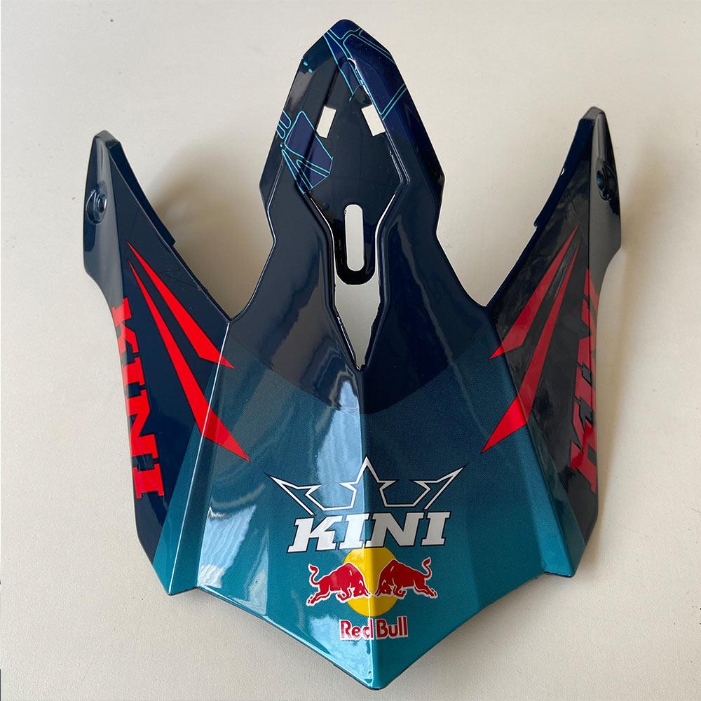 KINI RED BULL Competition MX Helmschirm navy weiss