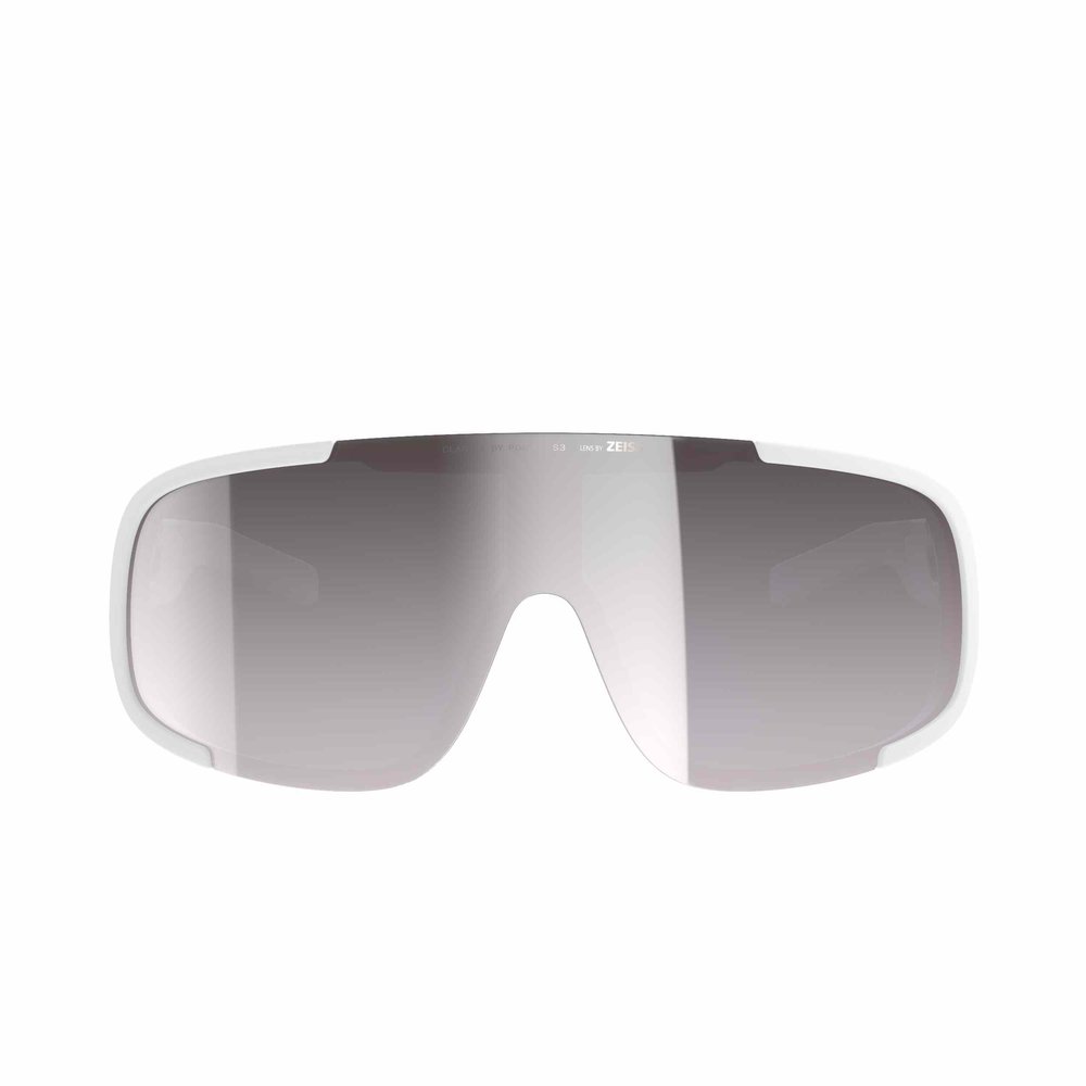 POC Aspire Mid Gravel Brille Hydrogen White/Clarity Trail /Partly Sunny Silver