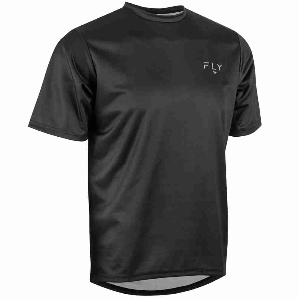 FLY Action kurzärmliges Jersey schwarz