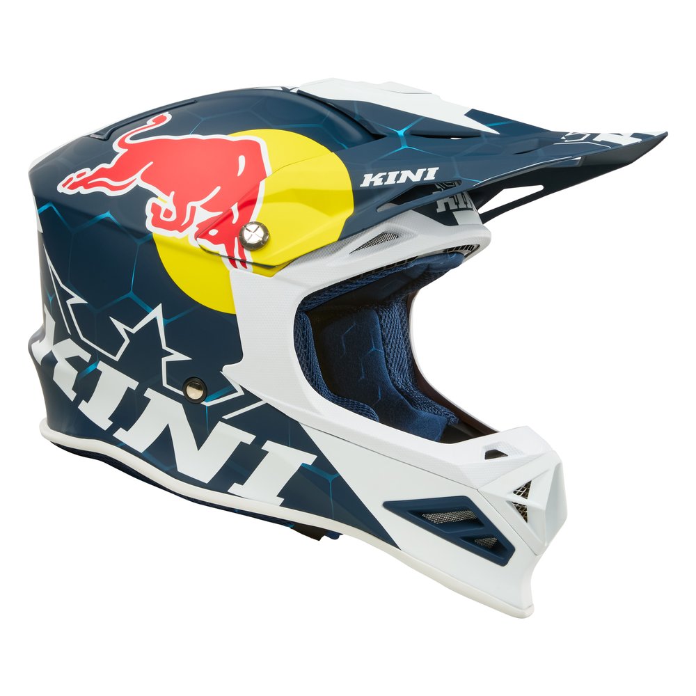 KINI RED BULL MXC1 Motocross Helm 1.0 blau/weiss
