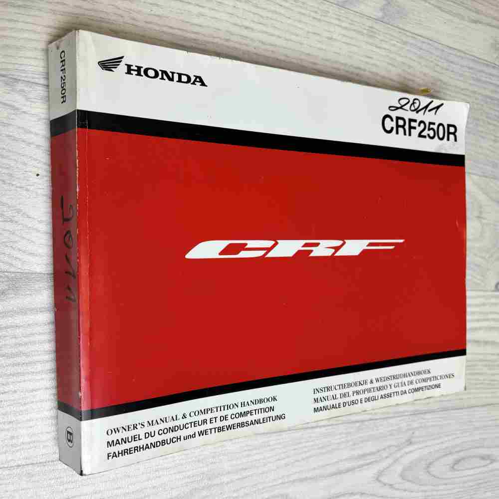 HONDA CRF 250 R 2011 3RKRN640 00X3R-KRN-6400 Motorrad-Handbuch gebraucht