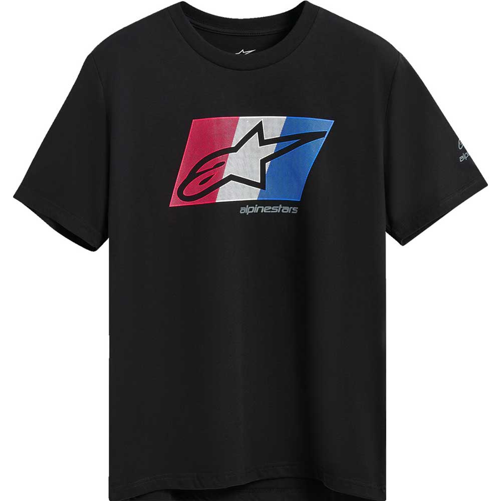 ALPINESTARS T-Shirt CSF Global schwarz/rot/weiss