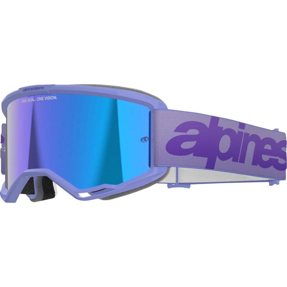 ALPINESTARS Vision 5 Worotmark Brille lila blau verspiegelt
