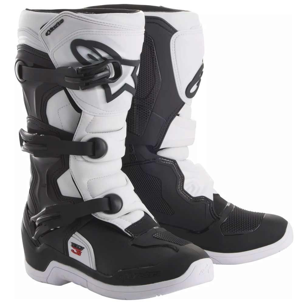 ALPINESTARS Tech3S Kinder Motocross Stiefel schwarz weiss