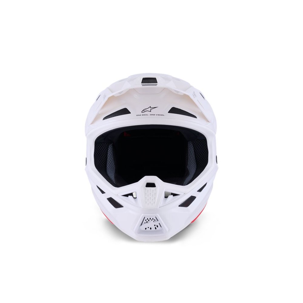 ALPINESTARS Supertech M7 Motocross Helm weiss-glossy ALPINESTARS Supertech M7 Motocross Helm weiss-glossy