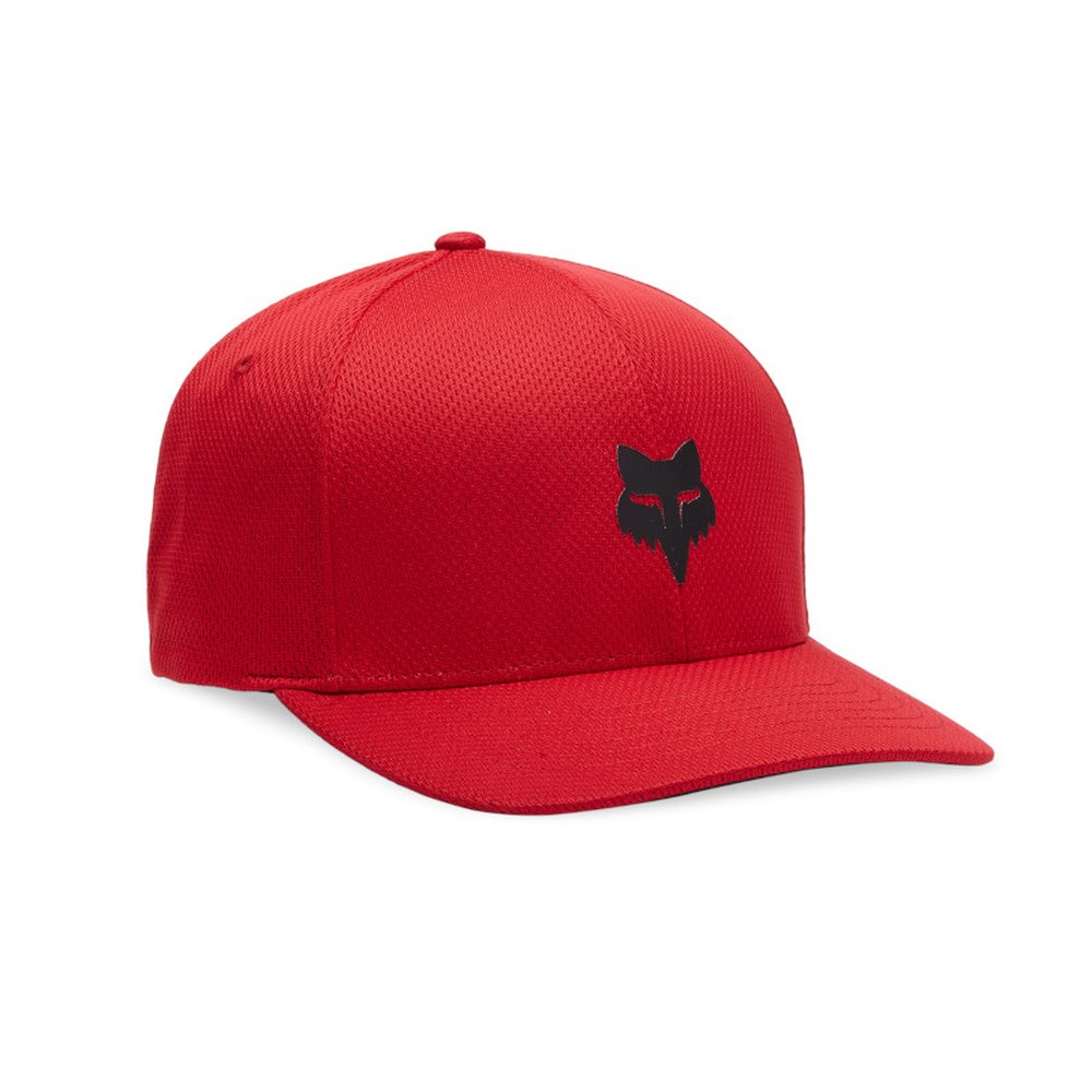 FOX FOX HEAD TECH FLEXFIT HAT Kappe Flame Rot