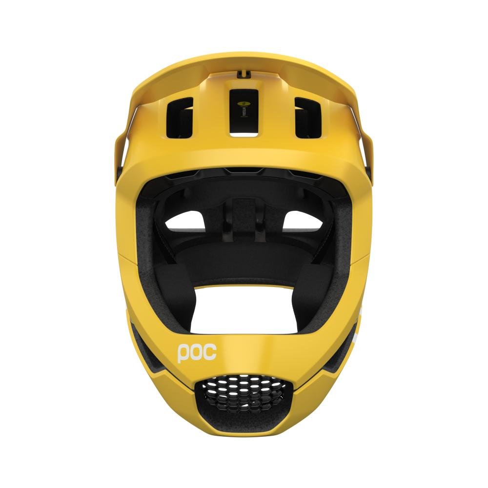 POC Otocon Race Mips MTB Helm aventurine gelb matt