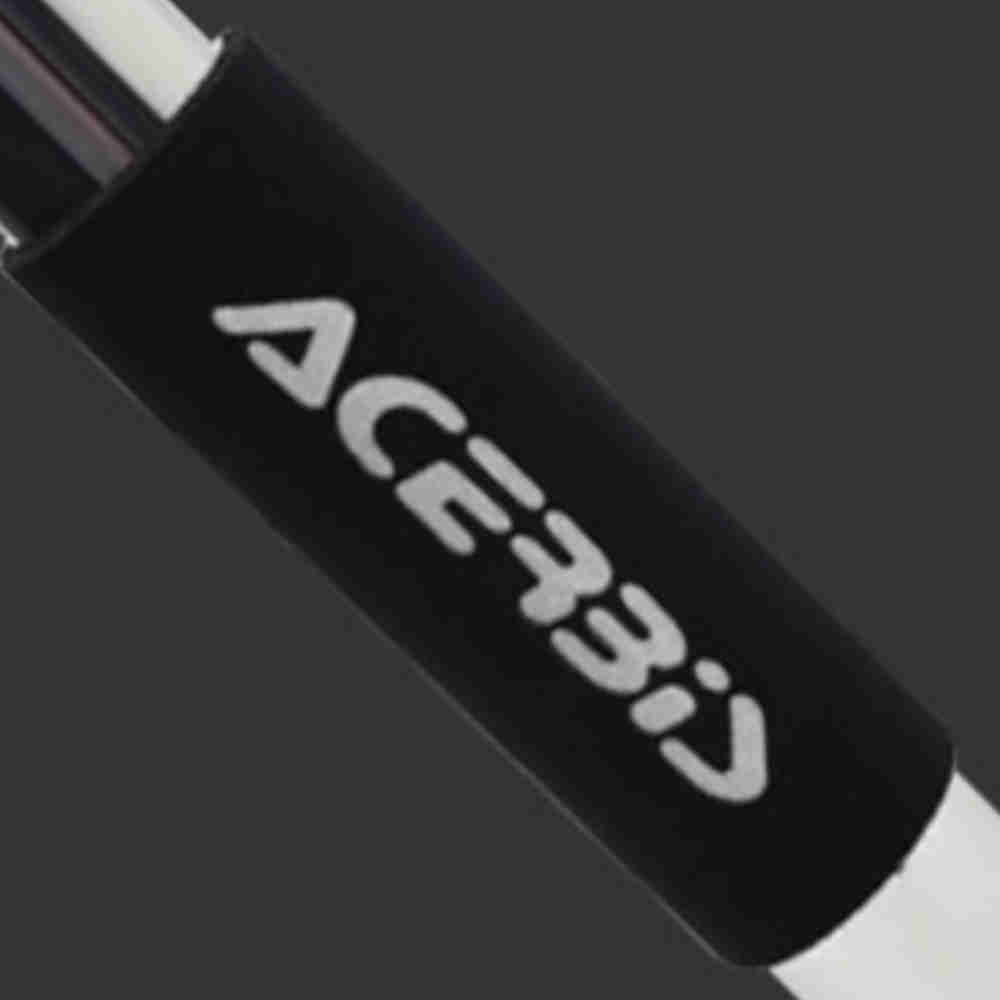 ACERBIS Gabelschützer 2er Pack schwarz weiss