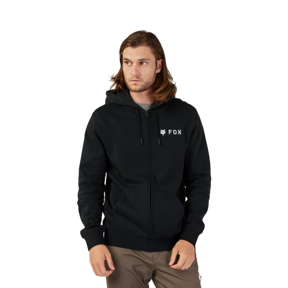 FOX ABSOLUTE FLEECE ZIP Hoodie Kapuzen Pullover Schwarz