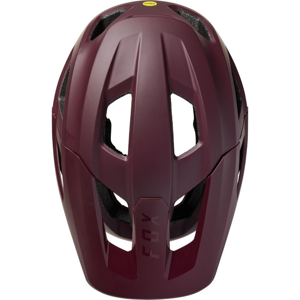 FOX MAINFRAME HELMET TRVRS MTB Helm Dark Maroon