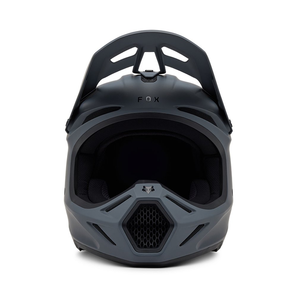 FOX V3 SOLID Motocross Helm Graphite