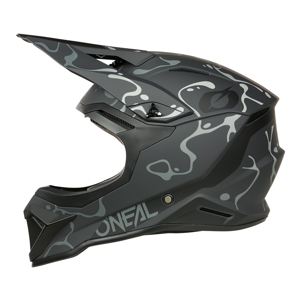ONEAL 1SRS Motocross Helm Splash schwarz/grau ONEAL 1SRS Motocross Helm Splash schwarz/grau