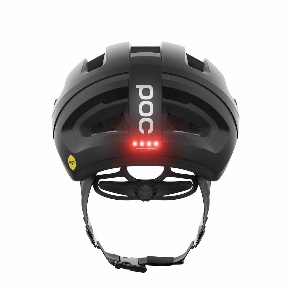 POC Omne Beacon MIPS Gravel Helm Uranium Black Matt