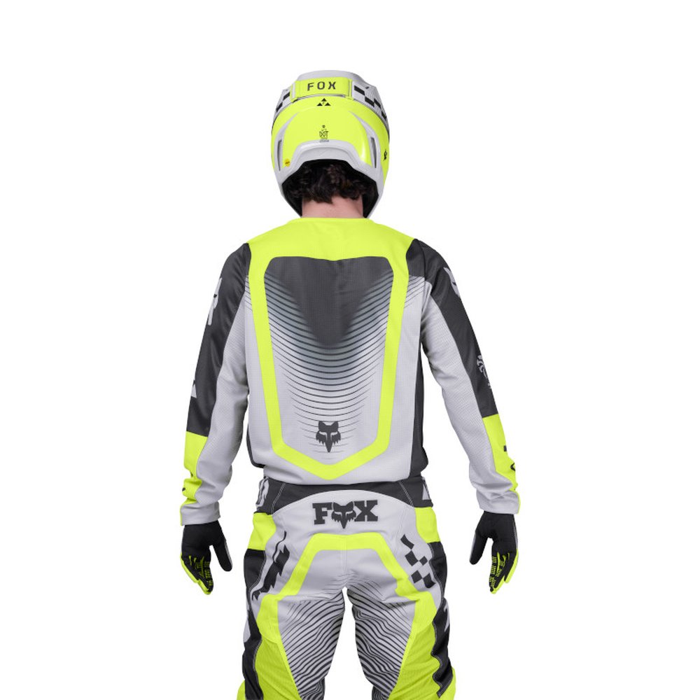 FOX 180 COLLECT JERSEY Grau/Gelb