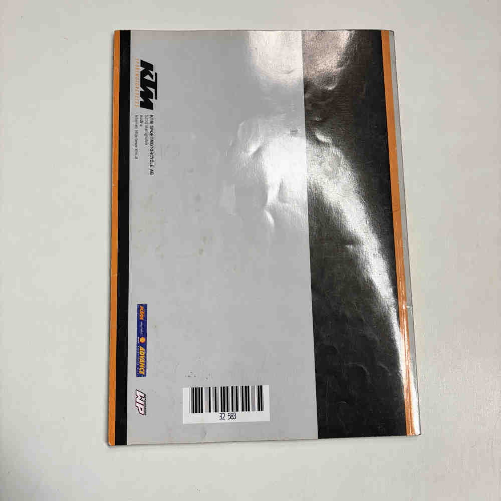 KTM 60/65 SX 2000 320583 Motorrad-Handbuch gebraucht