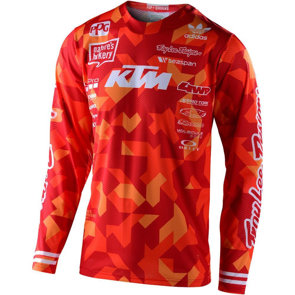 TROY LEE DESIGNS GP Air Confetti Team Motocross Jersey orange