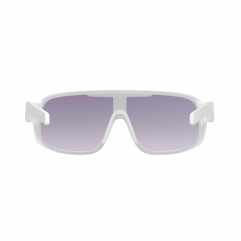 POC Aspire Gravel Brille Translucent/Clarity Road/Sunny Silver