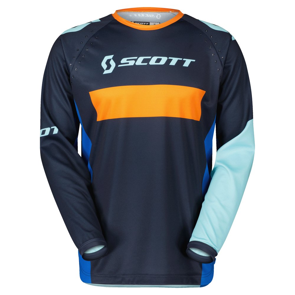 SCOTT 350 Race Evo Jersey blau orange SCOTT 350 Race Evo Jersey blau orange