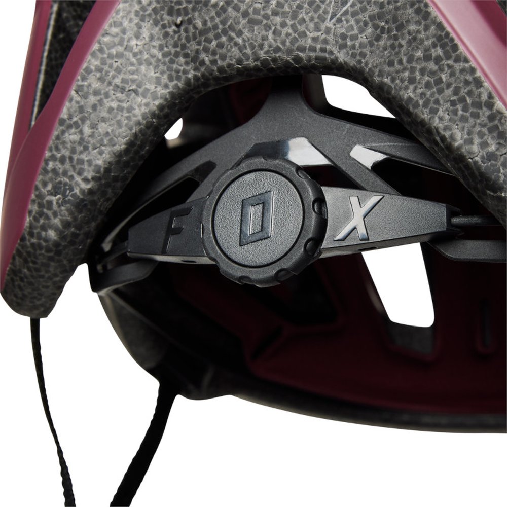 FOX MAINFRAME HELMET TRVRS MTB Helm Dark Maroon