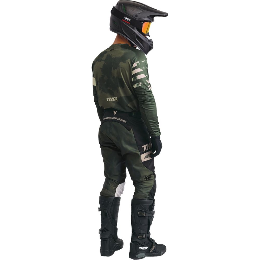 THOR Launchmode Bleach Motocross Hose schwarz/camo