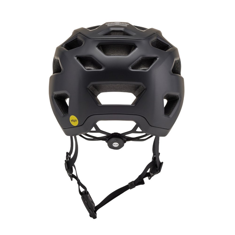 FOX CROSSFRAME PRO MATTE BLACK Halbschale Gravel/Cross-Helm Matt Schwarz