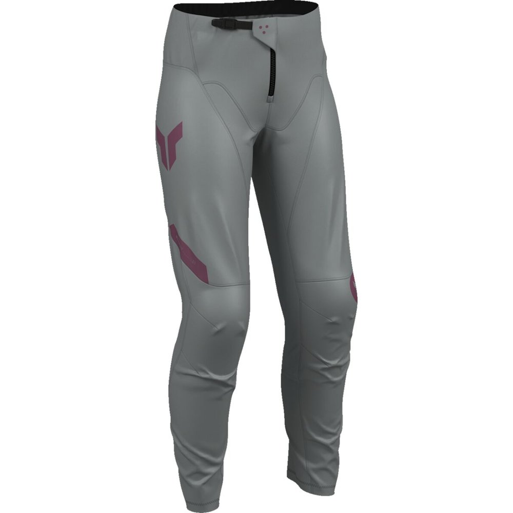 THOR Ridemode Menace Frauen Motocross Hose lila/grau