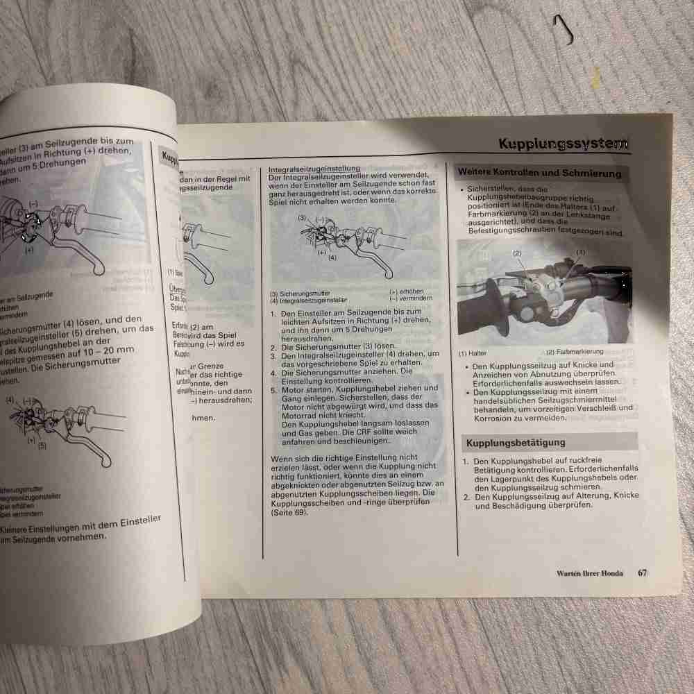 HONDA CRF 250 R 2011 3RKRN640 00X3R-KRN-6400 Motorrad Handbuch gebraucht
