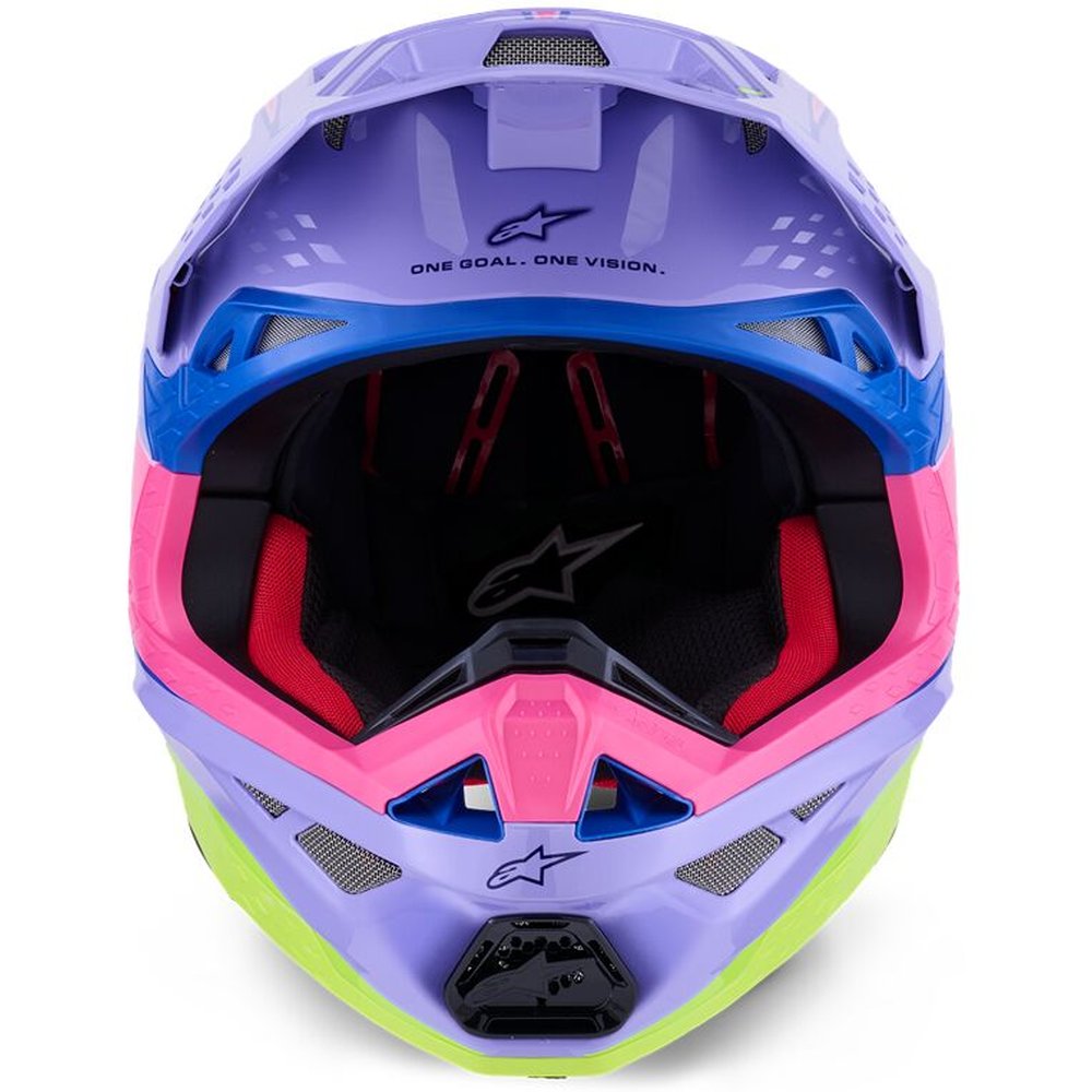 ALPINESTARS Supertech M10 Jett Lawrence Motocross Helm lila/pink
