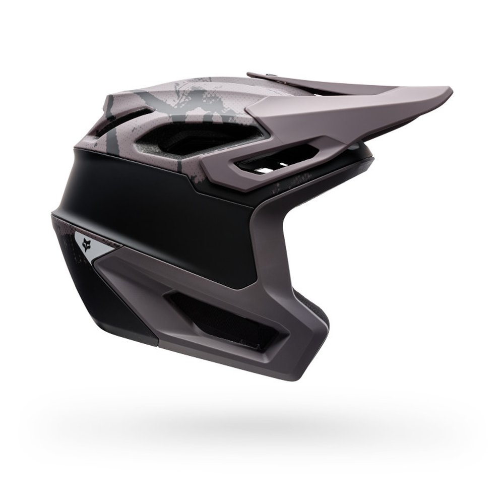 FOX DROPFRAME PRO FLOW CE Halbschale MTB Helm Dark Purple