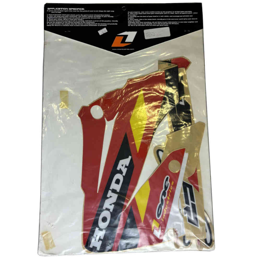 ONE INDUSTRIES Grapic Flex Kit Dekorsatz passend für Honda CR 125/250 02-05